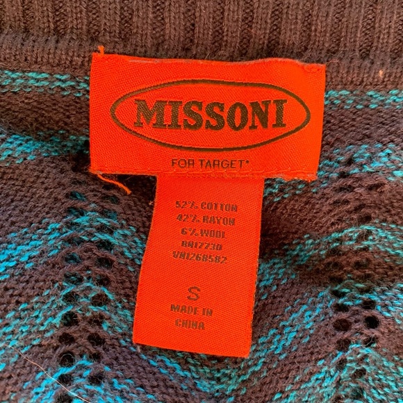 Missoni open front cardigan size small - Picture 6 of 7